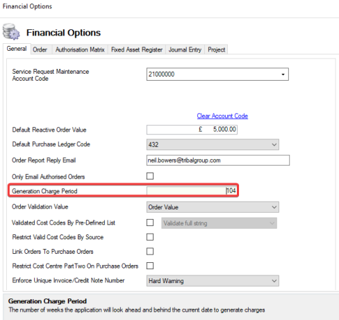 GenerationChargePeriodSettings